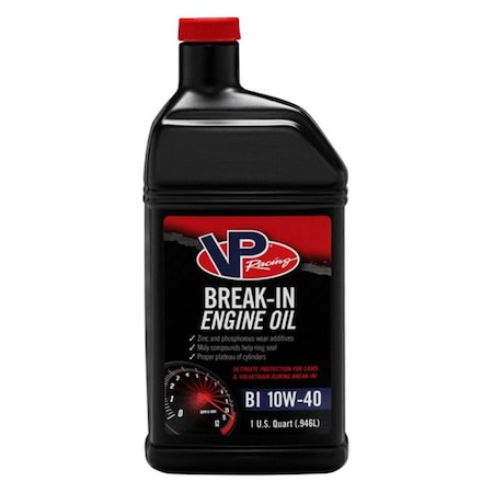 Vp Racing Fuels 2415 1 qt. Break-In 10W-40 Motor Oil V45_2415